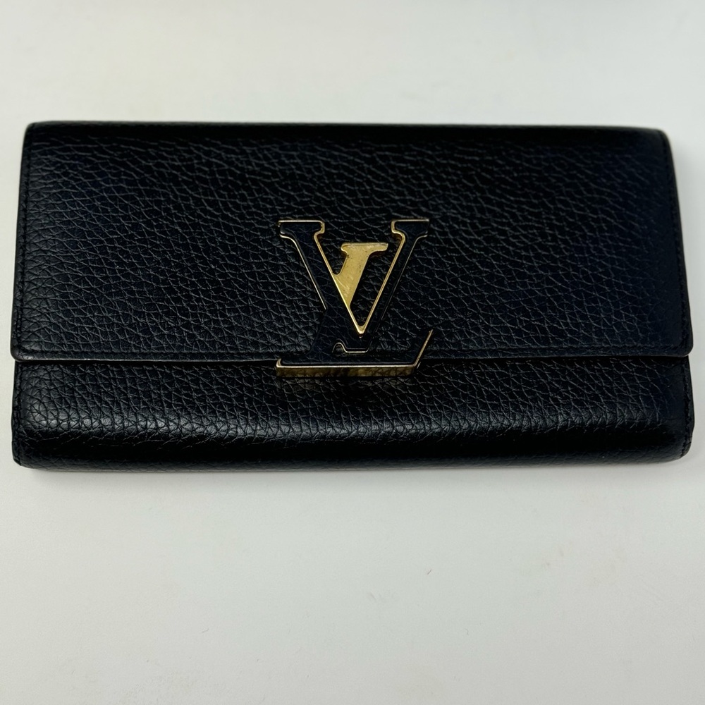 💯Authentic Louis Vuitton Capucines GM black Noir Tote Bag - Picture 12 of 14